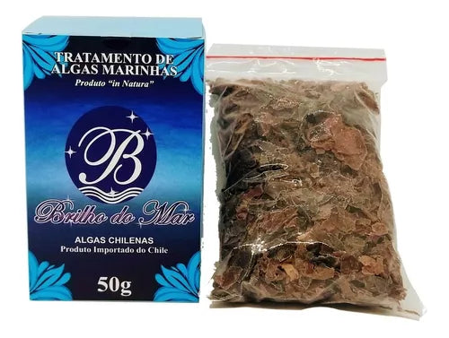 Algas Marinhas Chilenas Trituradas com caixa