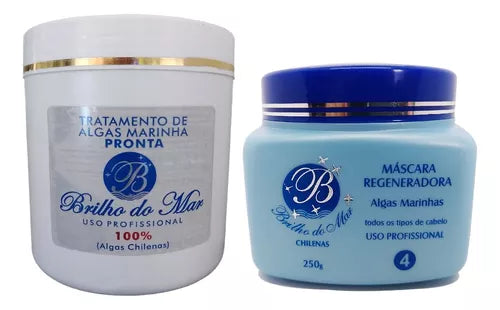 Kit Algas em Pasta + Máscara Regeneradora Brilho do Mar